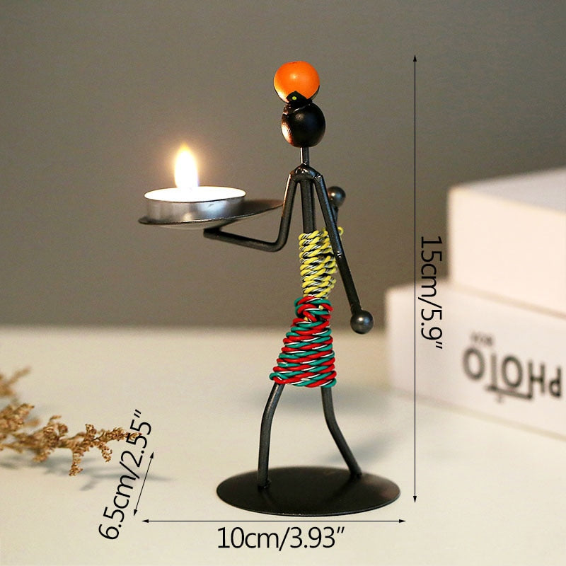Nordic Metal Candlestick Nordic Metal Candlestick